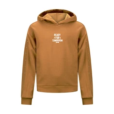 Retour meisjes hoodie Bloom bruin