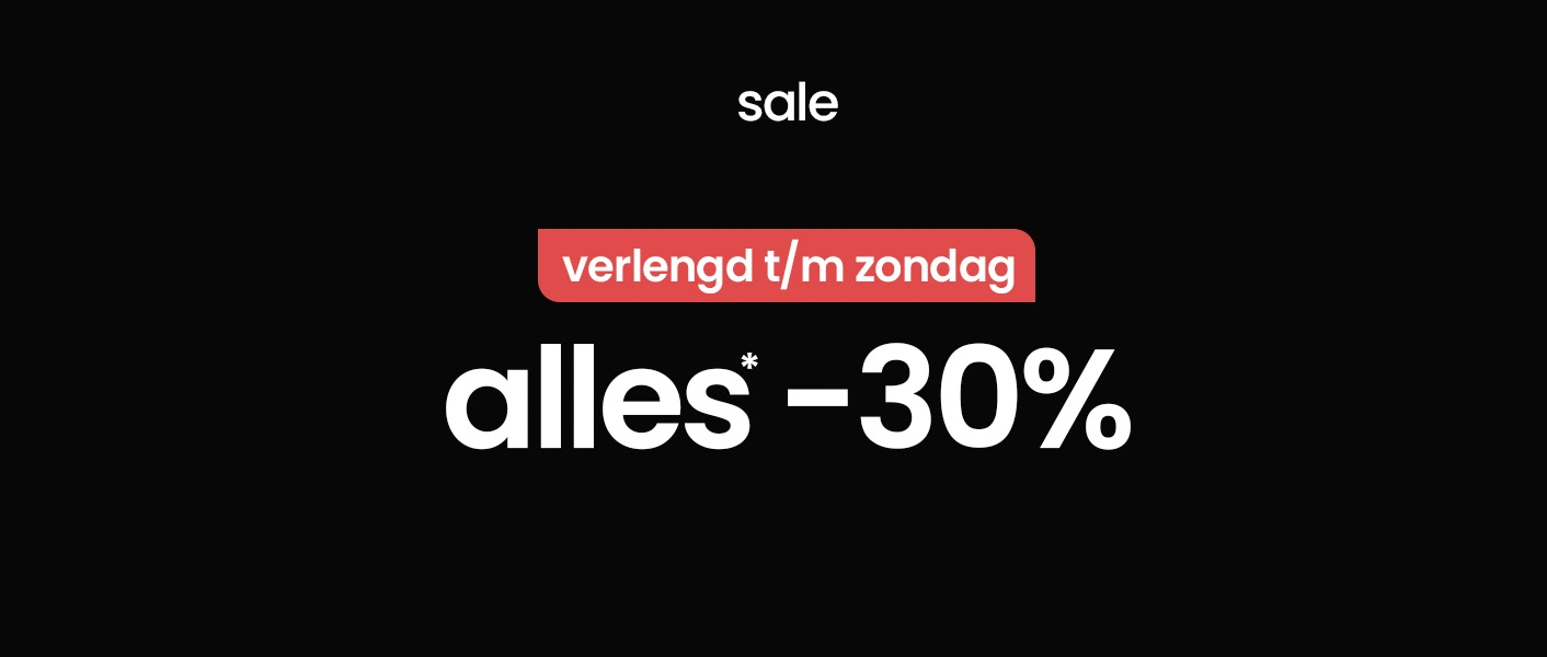 Sale Verlengd Alles 30% | 3105 - 0106