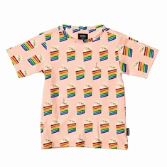 Snurk unisex shirt rainbow roze