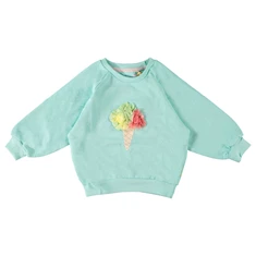 STONES and BONES meisjes sweater Odessa mint