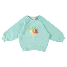 STONES and BONES meisjes sweater Odessa mint