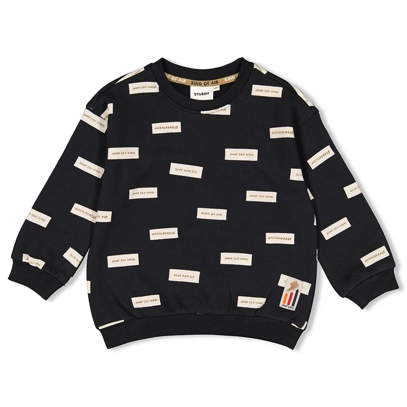 Sturdy jongens sweater Jump For Joy
