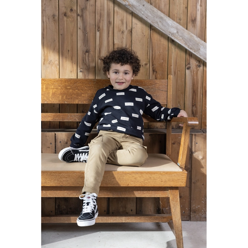 Sturdy jongens sweater Jump For Joy