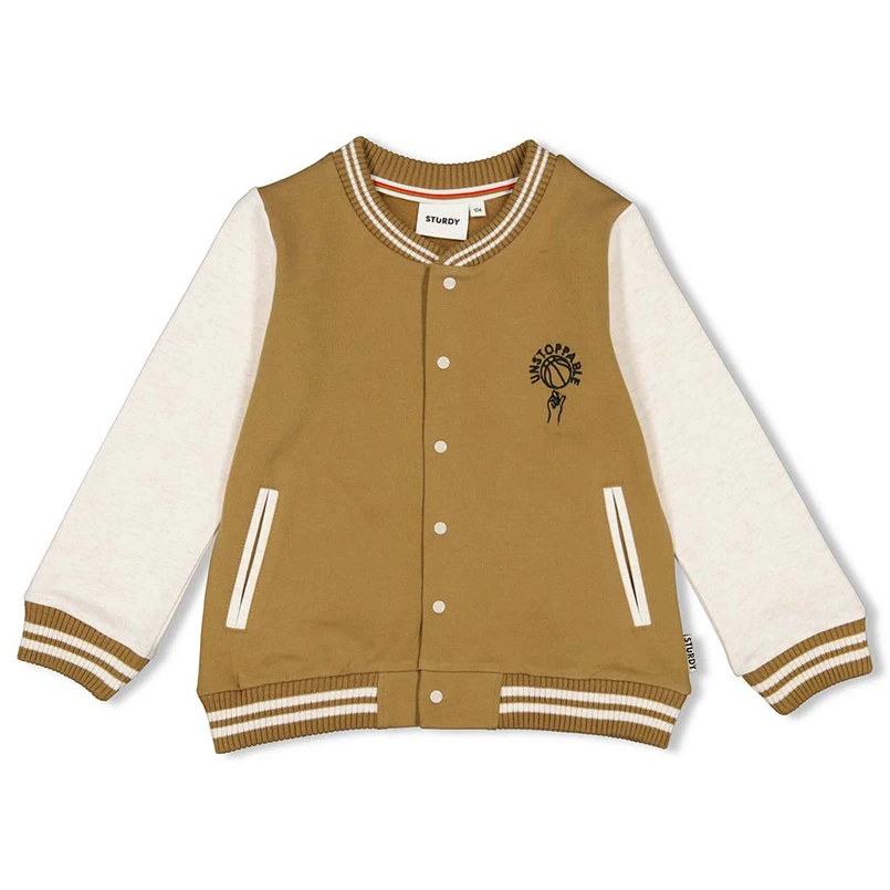 Sturdy jongens sweatvest Jump For Joy