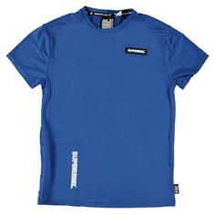 SuperRebel KidsGear jongens shirt R202-6401 blauw