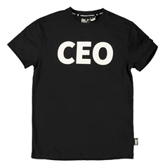 SuperRebel KidsGear jongens shirt R202-6402 zwart