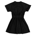 SuperRebel KidsGear strand jurk R202-5803 zwart