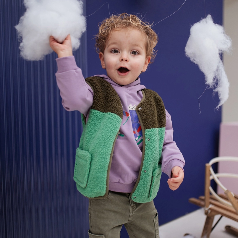 The New Chapter jongens gilet Rox