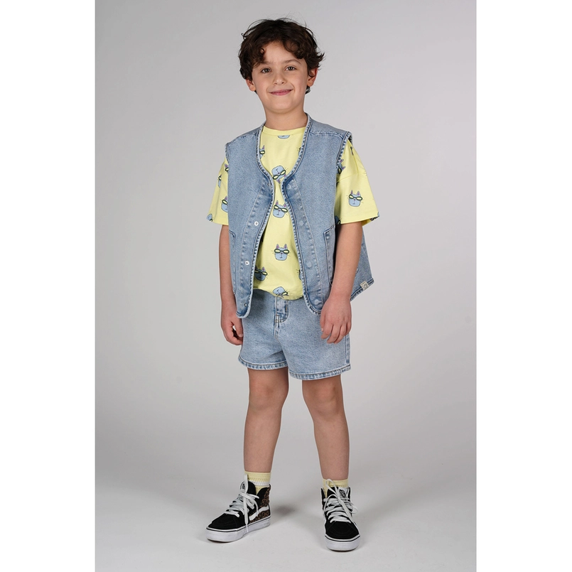 The New Chapter unisex denim short