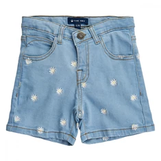 The New meisjes jeans short TN4309 blauw