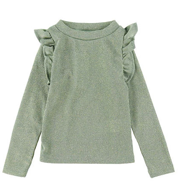 The New meisjes longsleeve glitter