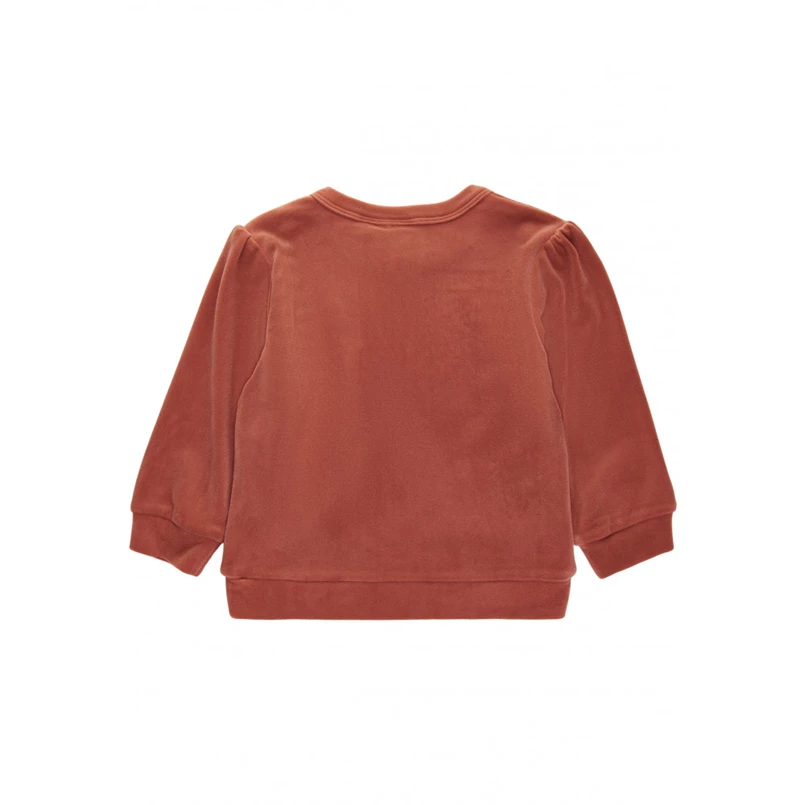 The New meisjes sweater TNS1409 bruin