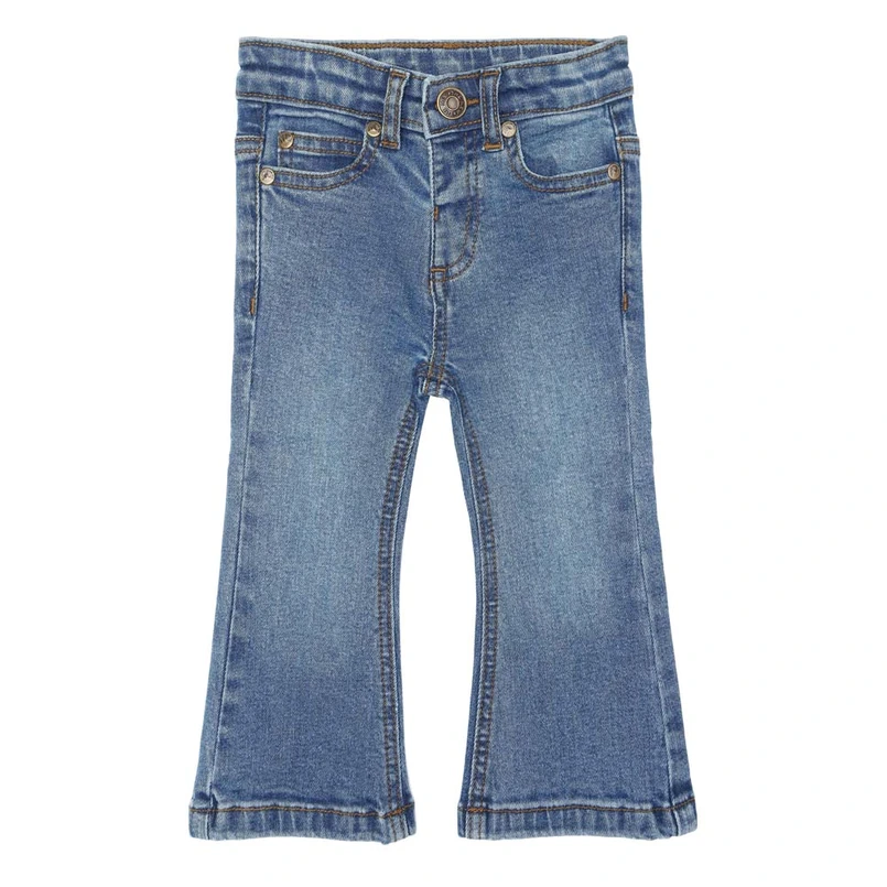 The New Siblings meisjes flared jeans
