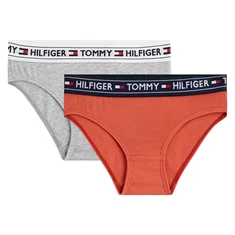 Tommy Hilfiger 2-pack slip UG0UG00178 grijs/oranje