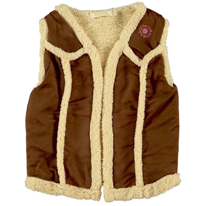 Topitm meisjes suedine gilet