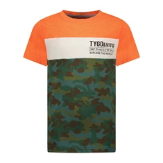 TYGO & vito jongens shirt X203-6468 oranje