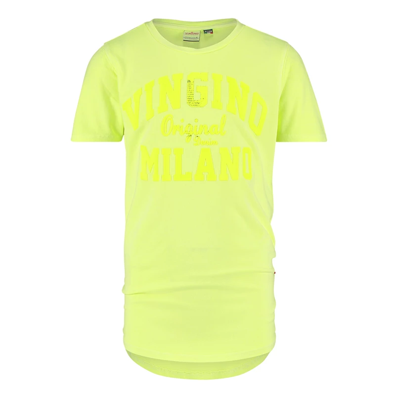 Vingino jongens shirt NOESKBN30008 neon geel