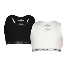 Vingino Organic meisjes 2-pack racer tops