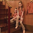 Z8 flared broek Linne