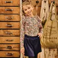 Z8 meisjes plissé short Frenchy
